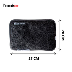 Rechargeable Electric Hot Water Bottle with Super Soft Teddy Fabric