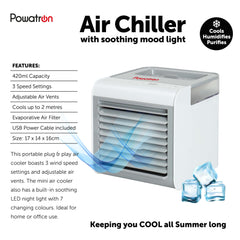 Home-Use Portable Air Chiller For Comfort