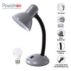 Desk Lamp Grey