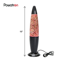 13-Inch Colour Changing Glitter Lamp