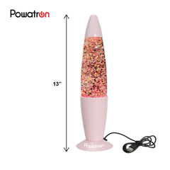 13-Inch Colour Changing Glitter Lamp