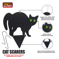 3 Pack Cat Scarers for Garden and Outdoor Protection