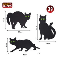 3 Pack Cat Scarers for Garden and Outdoor Protection