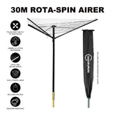 30M Rotary Airer For Outdoor Drying