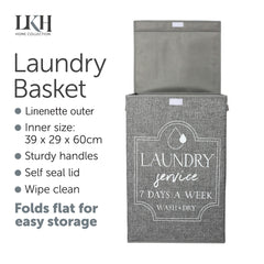 Space-Saving Laundry Basket For Clothes