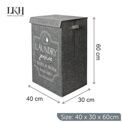 Space-Saving Laundry Basket For Clothes