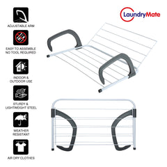 Space-Saving Deluxe 7m Radiator Airer