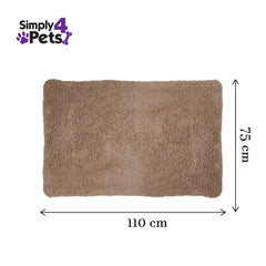 Reversible Pet Rug For Easy Cleaning