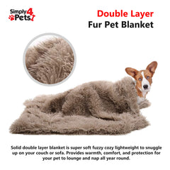Luxury Medium Pet Throw For Comfort