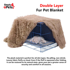 Luxury Large Pet Throw For Comfort