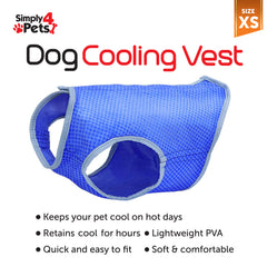 Adjustable Cooling Dog Collar - Extra Small Size