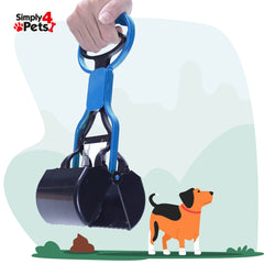 Spring Loaded Poop Scooper For Easy Cleanup