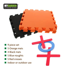 Giant Noughts and Crosses Outdoor Game Set