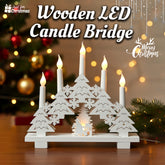 Christmas-MDF LED Candle Light White (6)
