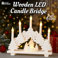 Christmas-MDF LED Candle Light White (6)