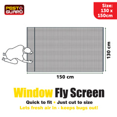 Protective Mesh Window Fly Screen Cover