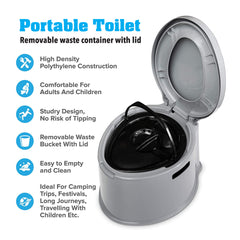 Portable Toilet For Camping And Travel