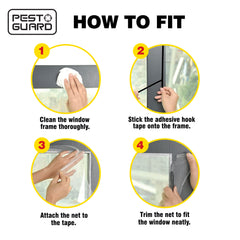 3PK Window Fly Screens For Protection
