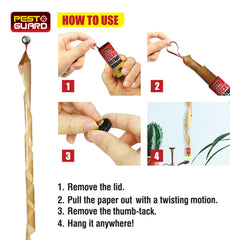 Strong Adhesive 20PK Fly Trap Ribbons