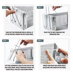 Reusable Humane Mouse Trap For Indoors