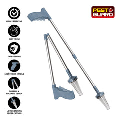 Handheld Folding Spider and Bug Catcher