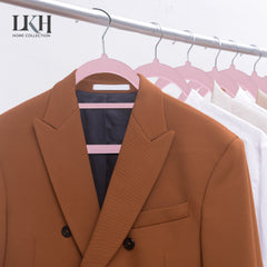 Durable 10-Pack Velvet Coat Hangers