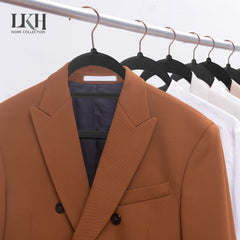 Space-Saving Velvet Coat Hangers, 10PK