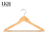 Premium 10-Pack Wooden Cloth Hangers Set