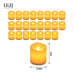 24PK White Candle