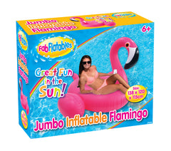 Jumbo Inflatable Flamingo For Pool Fun