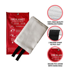 Compact Fire Blanket For Emergency Safety