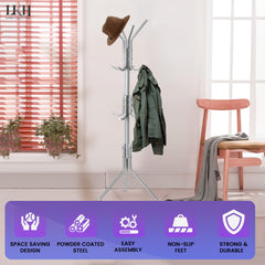 Coat Rack-White-45x45x175 (6)