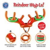 Inflatable Reindeer Hoop-La! Holiday Decoration