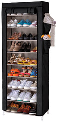 Portable Non-Woven Shoe Storage Rack