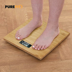180Kg Super Slim Digital Bamboo Scale