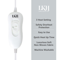 Double-Size Electric Under Blanket Heated Bedding