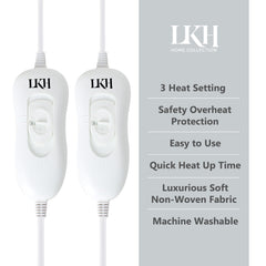 King-Size Electric Under Blanket Heated Bedding