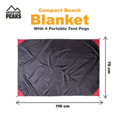 Compact Beach Blanket For Easy Travel