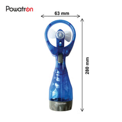 Portable Water Mist Spray Fan For Cooling
