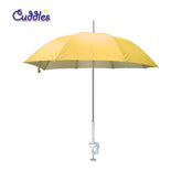 Yellow Pram Parasol Sunshade for Babies