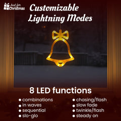 Christmas-Bell Pendent Lights