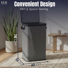 Laundry Basket Grey