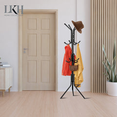 Durable Metal Clothes Tree Stand Organizer