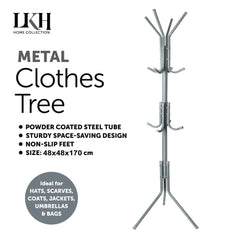Freestanding Metal Tree For Hanging Clothes
