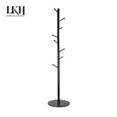 Durable 8-Peg Steel Coat Rack Stand