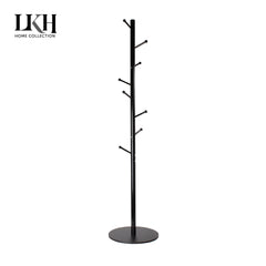 Durable 8-Peg Steel Coat Rack Stand