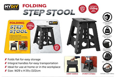 Compact Folding Step Stool for Home and Kitchen Use