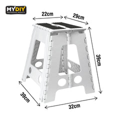 Step Stool 29*22*39 White With Grip