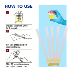 100 Piece Ketone Test Strips for Accurate Measurement