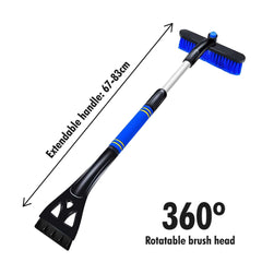 Durable Premium Snow Scraper and Brush